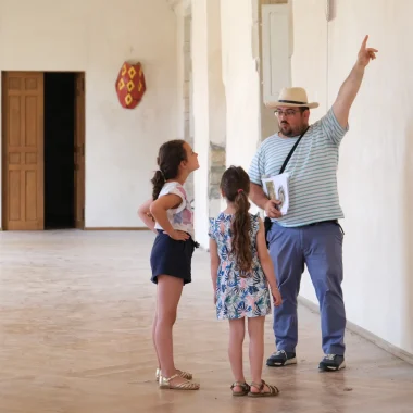 Visite les enfants au chateau de Pontivy