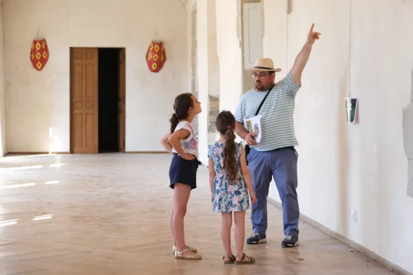 Visite les enfants au chateau de Pontivy