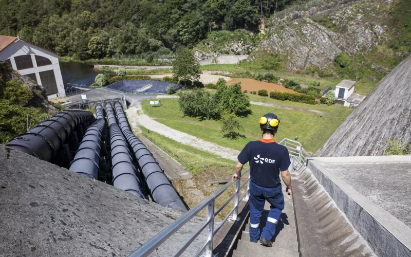 Visite du barrage EDF de Guerlédan